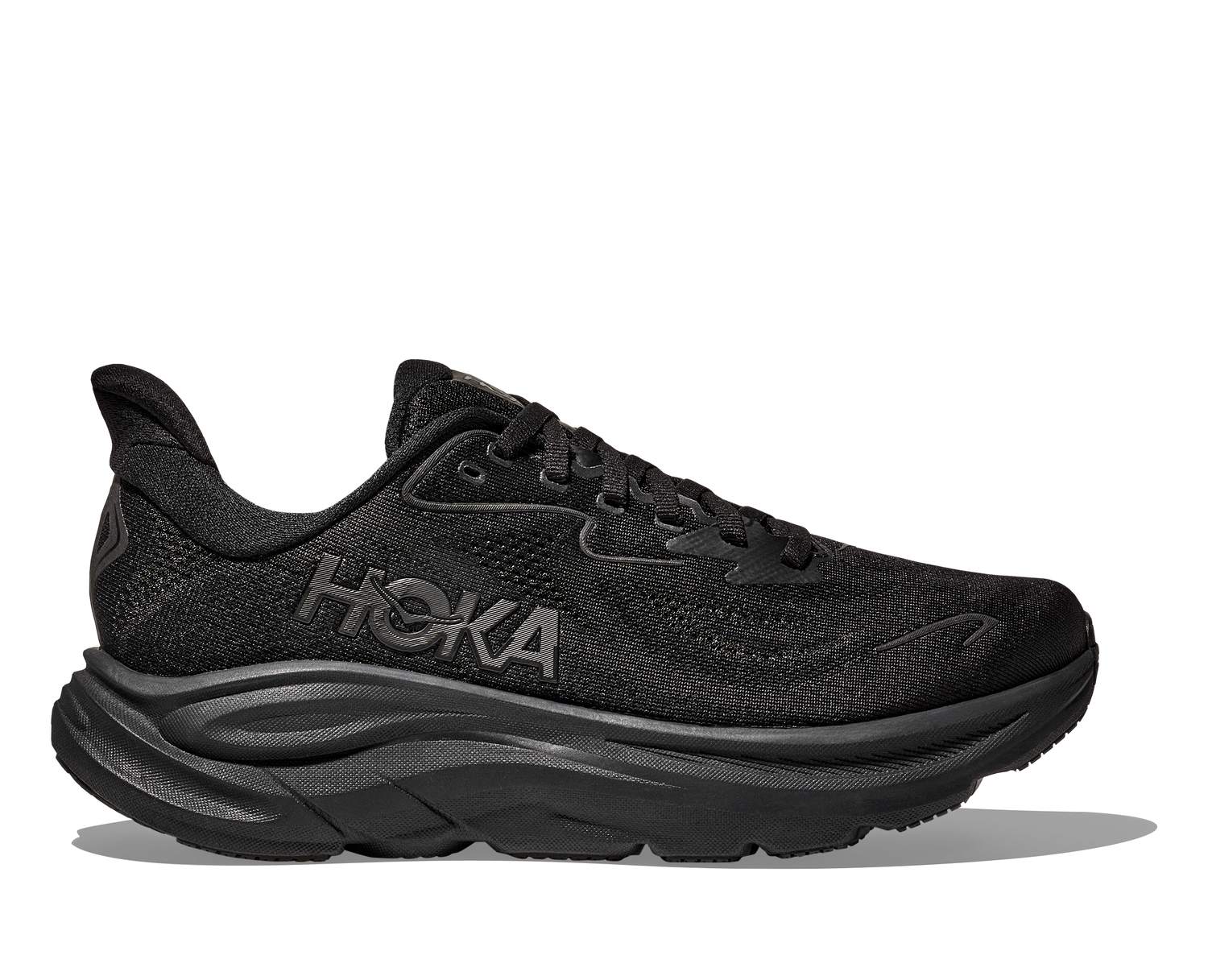 Hoka Men's Clifton 10 - Black/Black