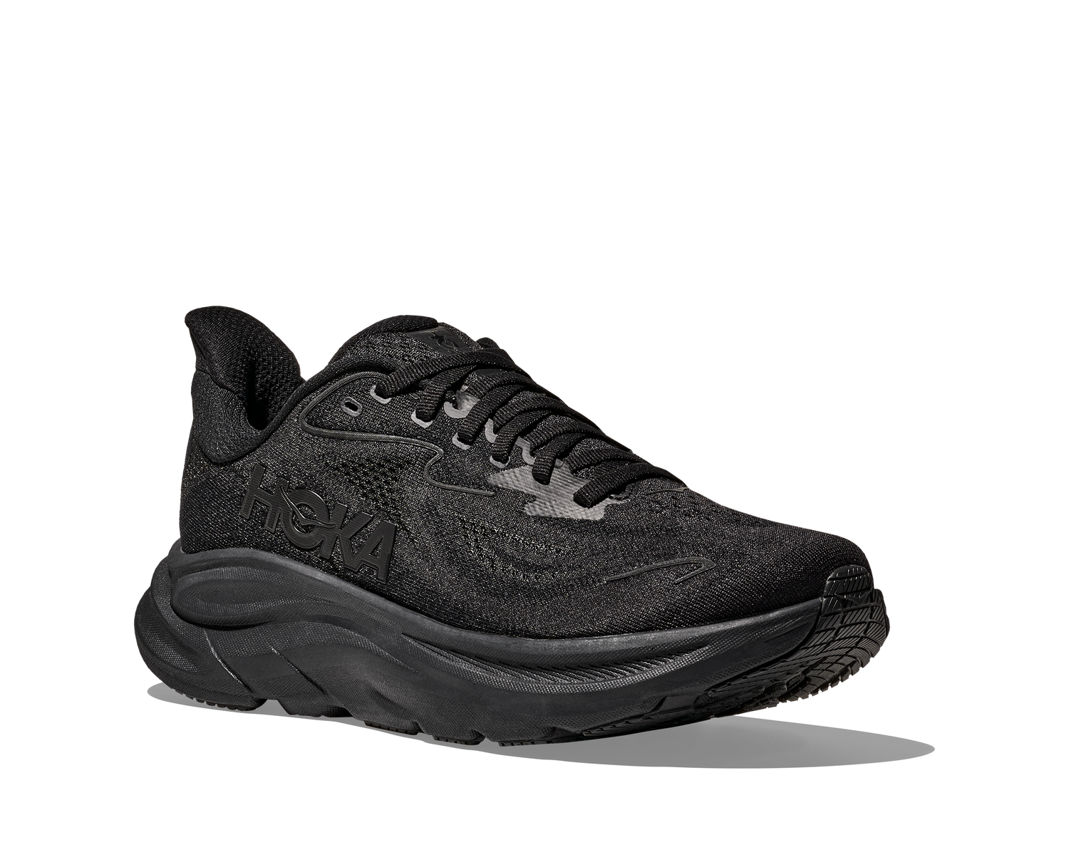 Hoka Men's Clifton 10 - Black/Black