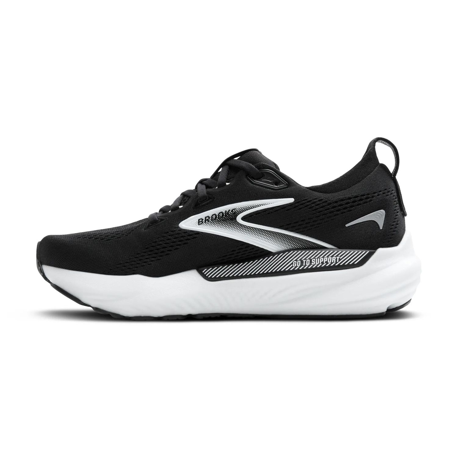 Brooks Men's Glycerin GTS 22 Wide - Black/White