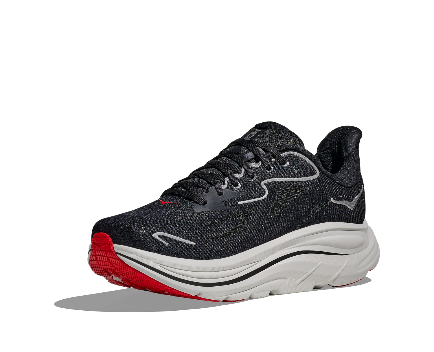 Hoka Men's Clifton 10 - Black/Silver