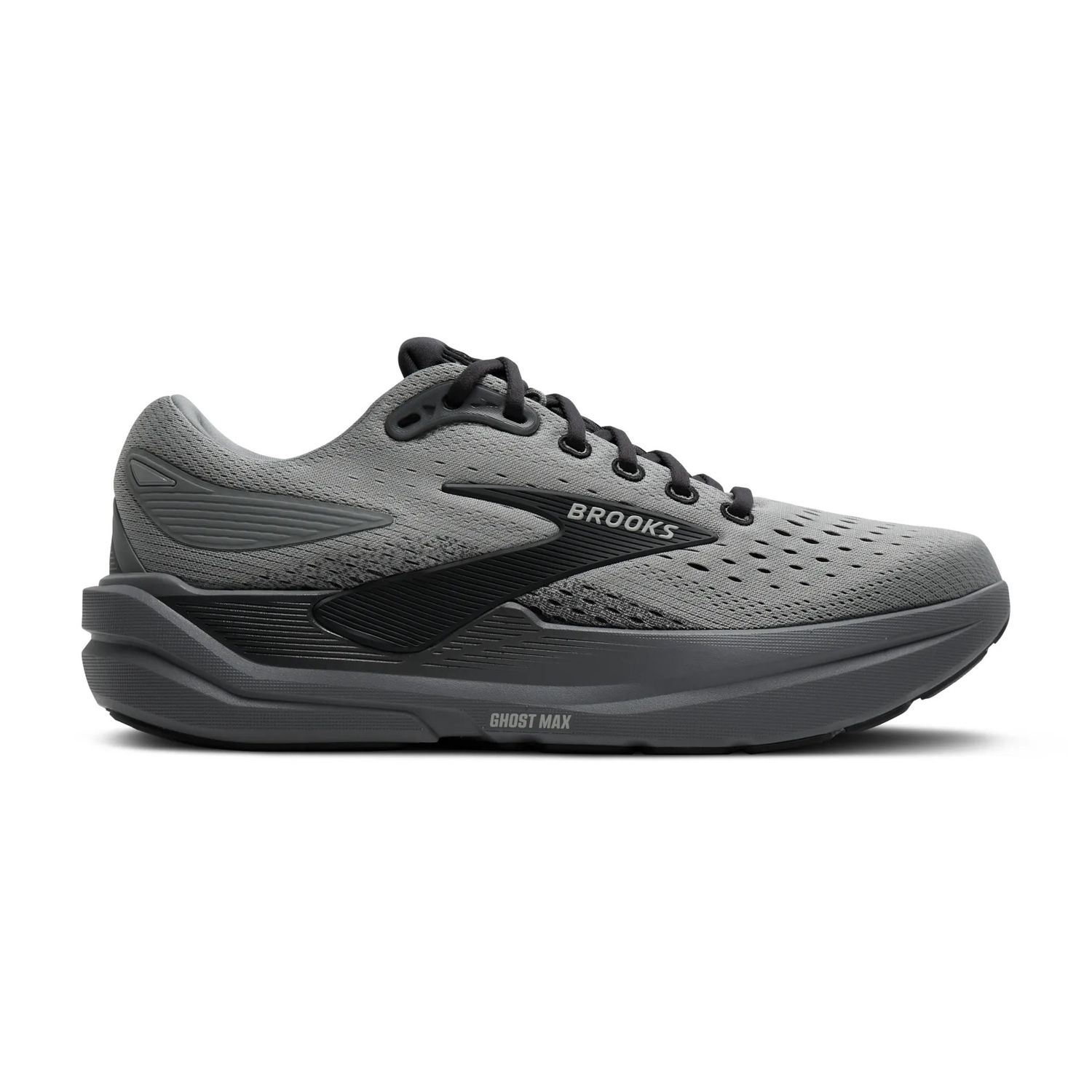 Brooks Men's Ghost Max 3 Wide - Primer Grey/Ebony