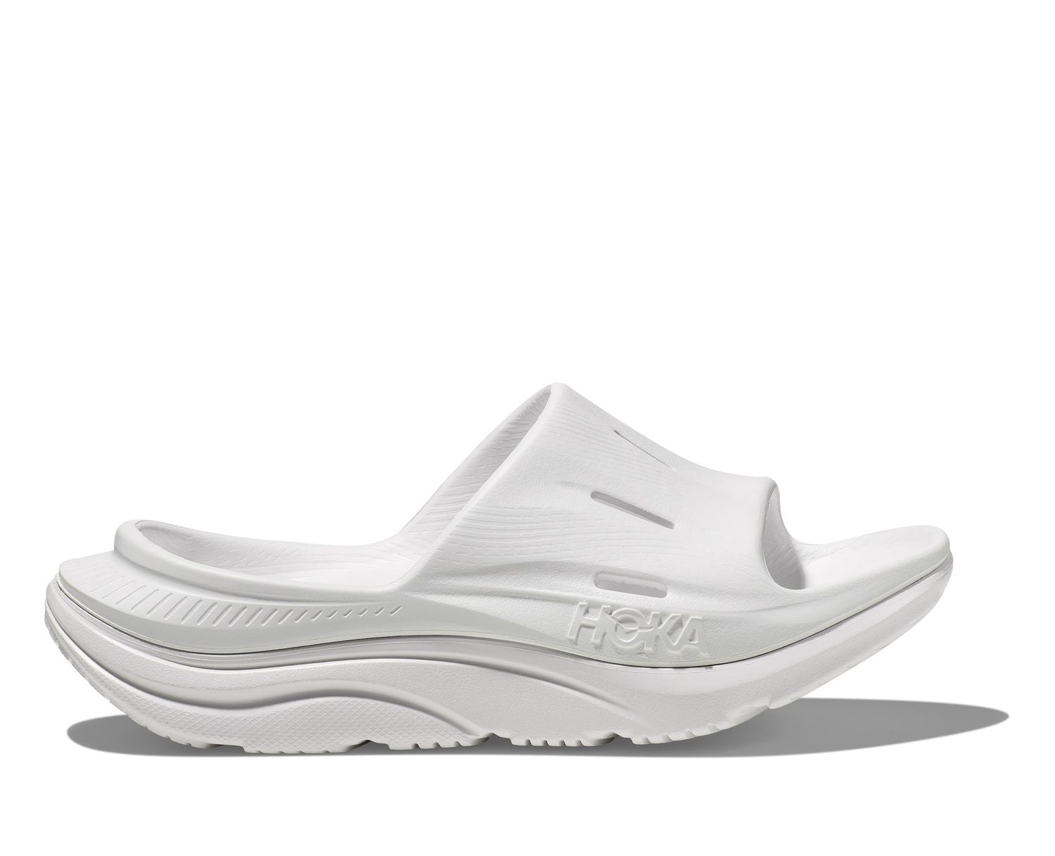 HOKA Men's Ora Recovery Slide 3 - White/White