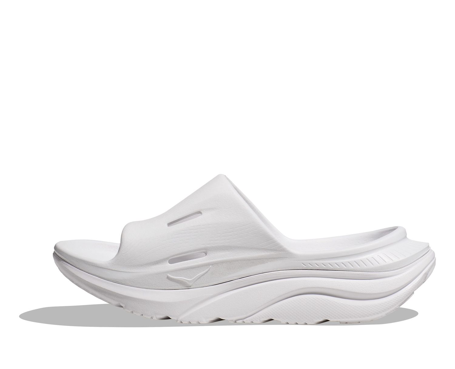 HOKA Men's Ora Recovery Slide 3 - White/White