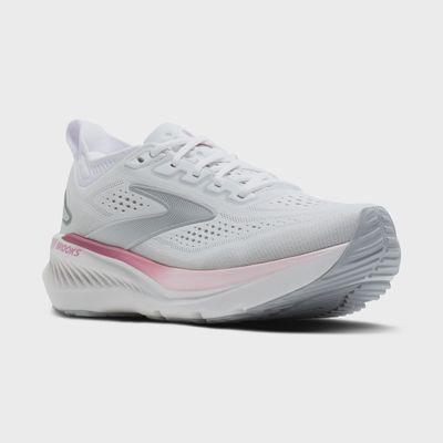 Brooks Women's Glycerin GTS 23 - White/Harbor Mist/Metallic
