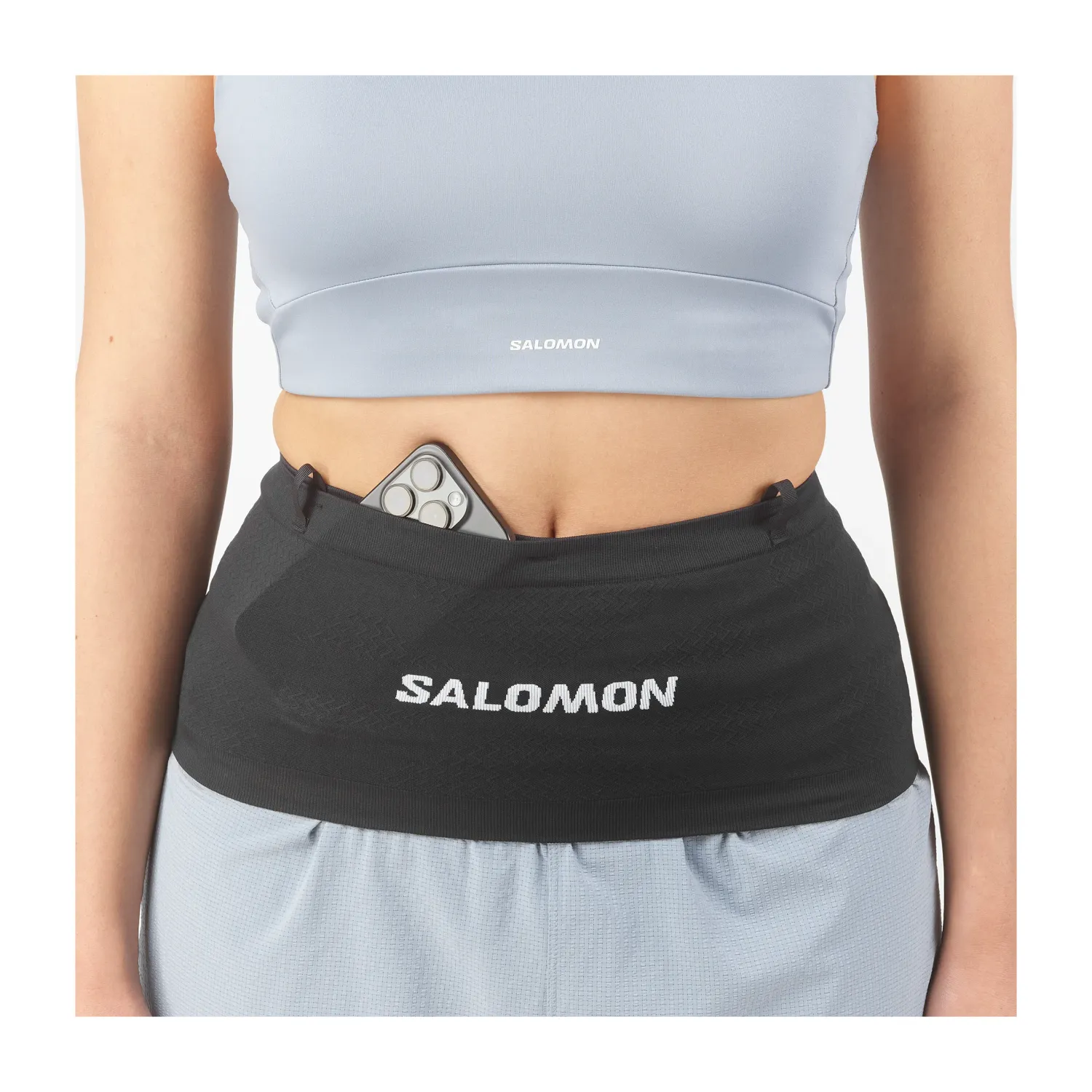 Salomon ADV Skin Seamless Belt - Black/White