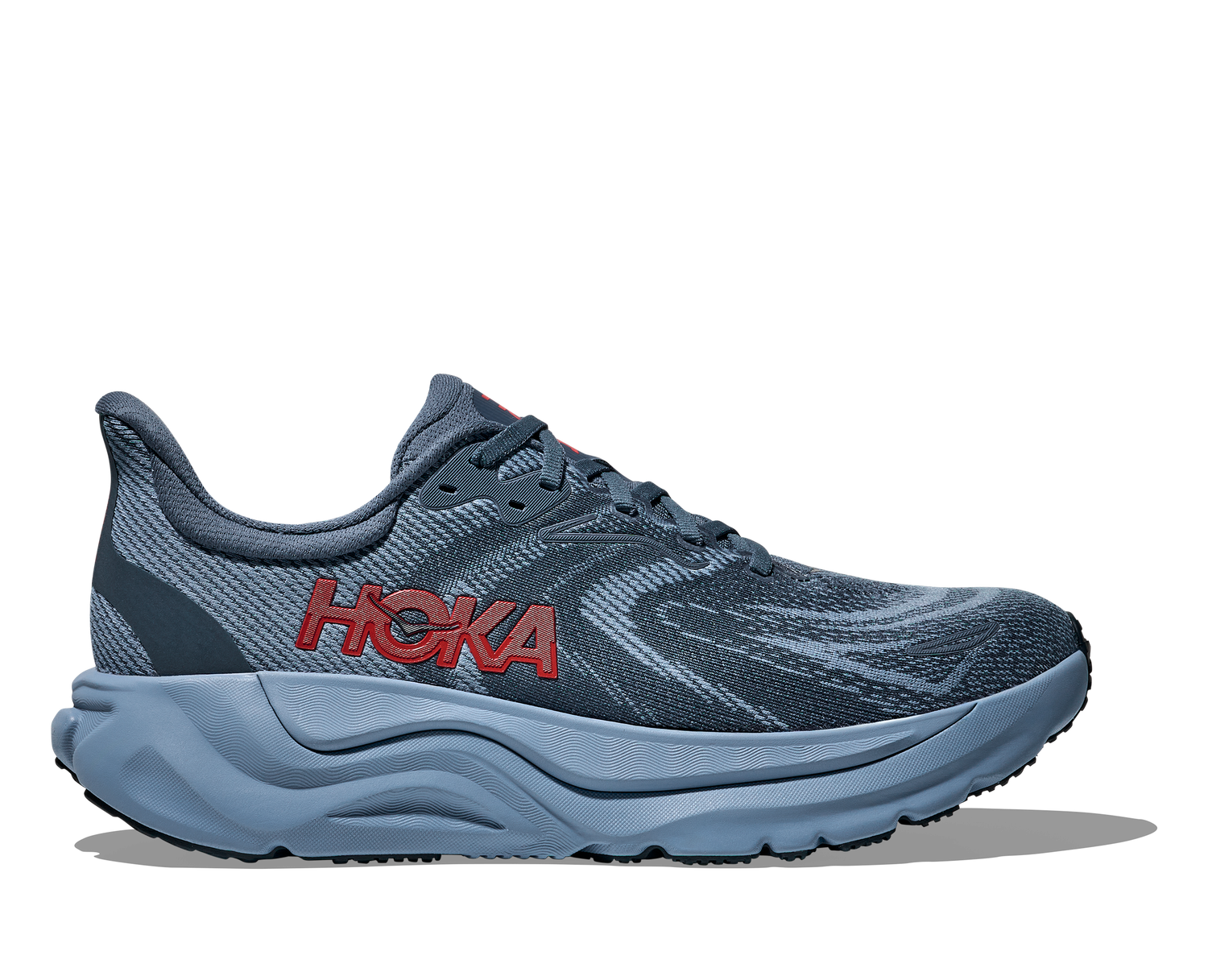 Hoka Men's Arahi 8 - Thunder Cloud/Vermillion