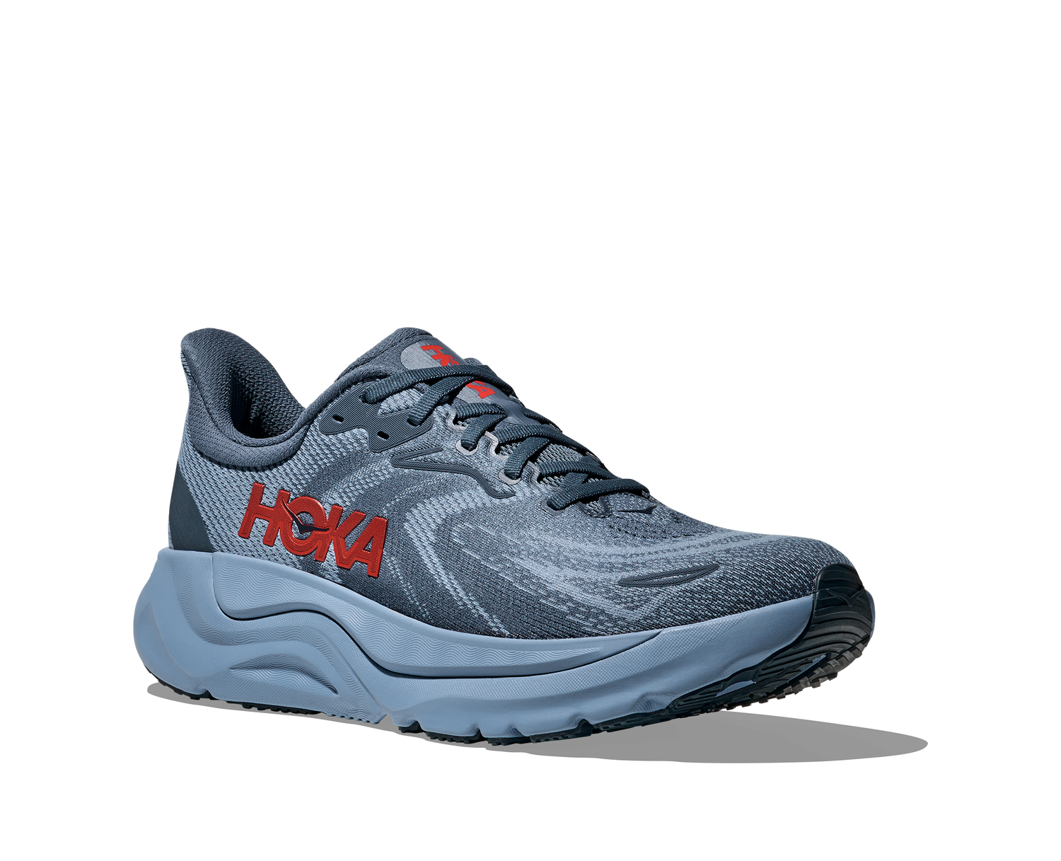 Hoka Men's Arahi 8 - Thunder Cloud/Vermillion