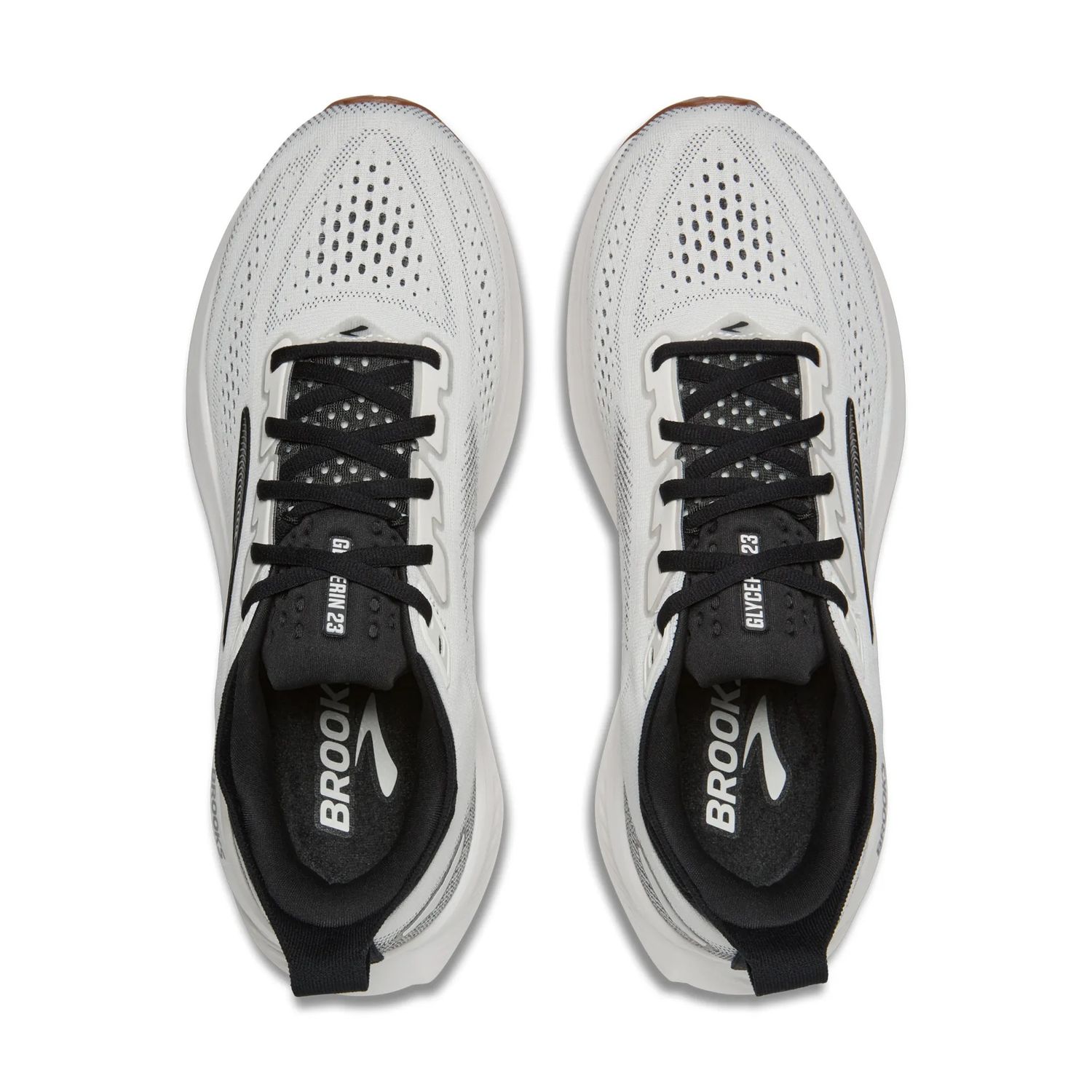 Brooks Men's Glycerin 23 - White/Black/Gum