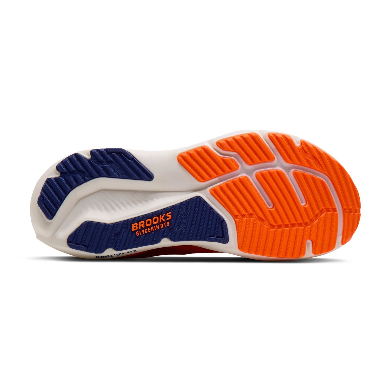 Brooks Men's Glycerin GTS 23 - Shocking Orange/Blue/White