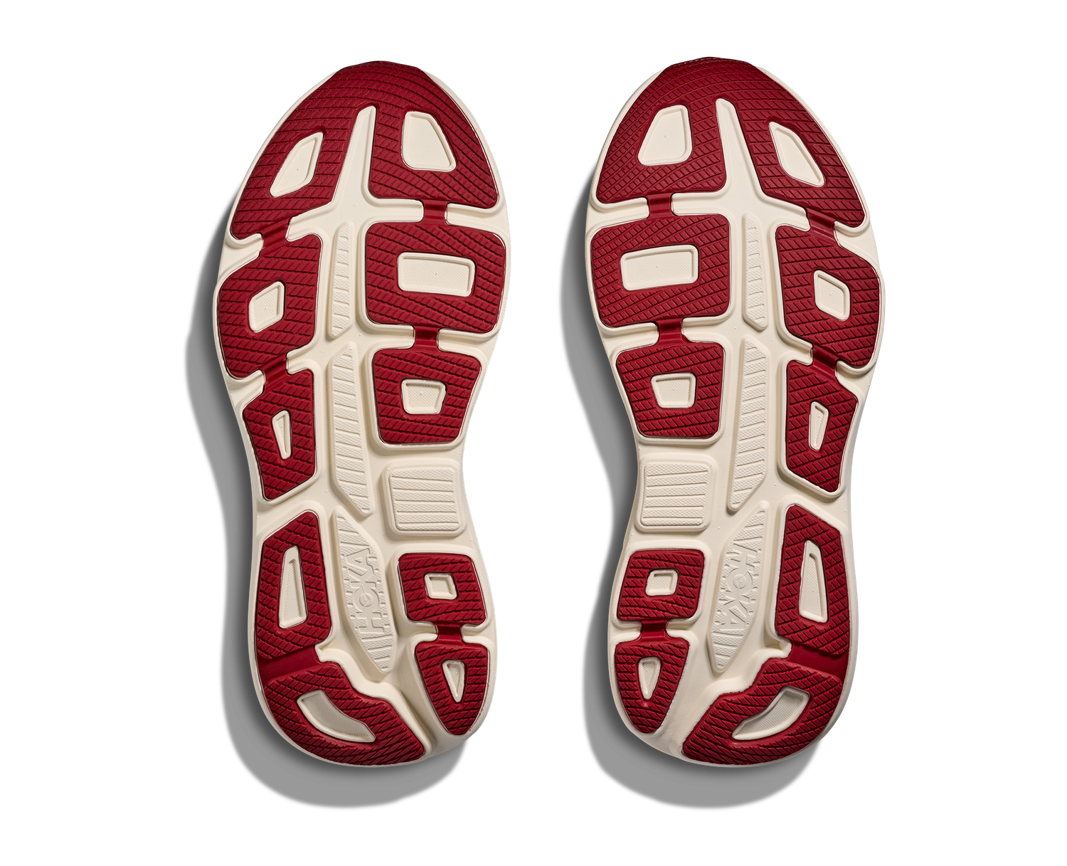 Hoka Men's Bondi 9 - Thunder Cloud/Vermillion