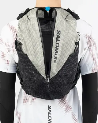 Salomon S/LAB Adventure 20 Set - Black/Wwhite