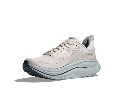 Hoka Women's Clifton 10 Wide - Grout/Mineral Blue
