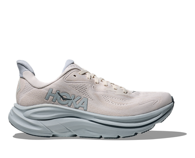 Hoka Women's Clifton 10 Wide - Grout/Mineral Blue