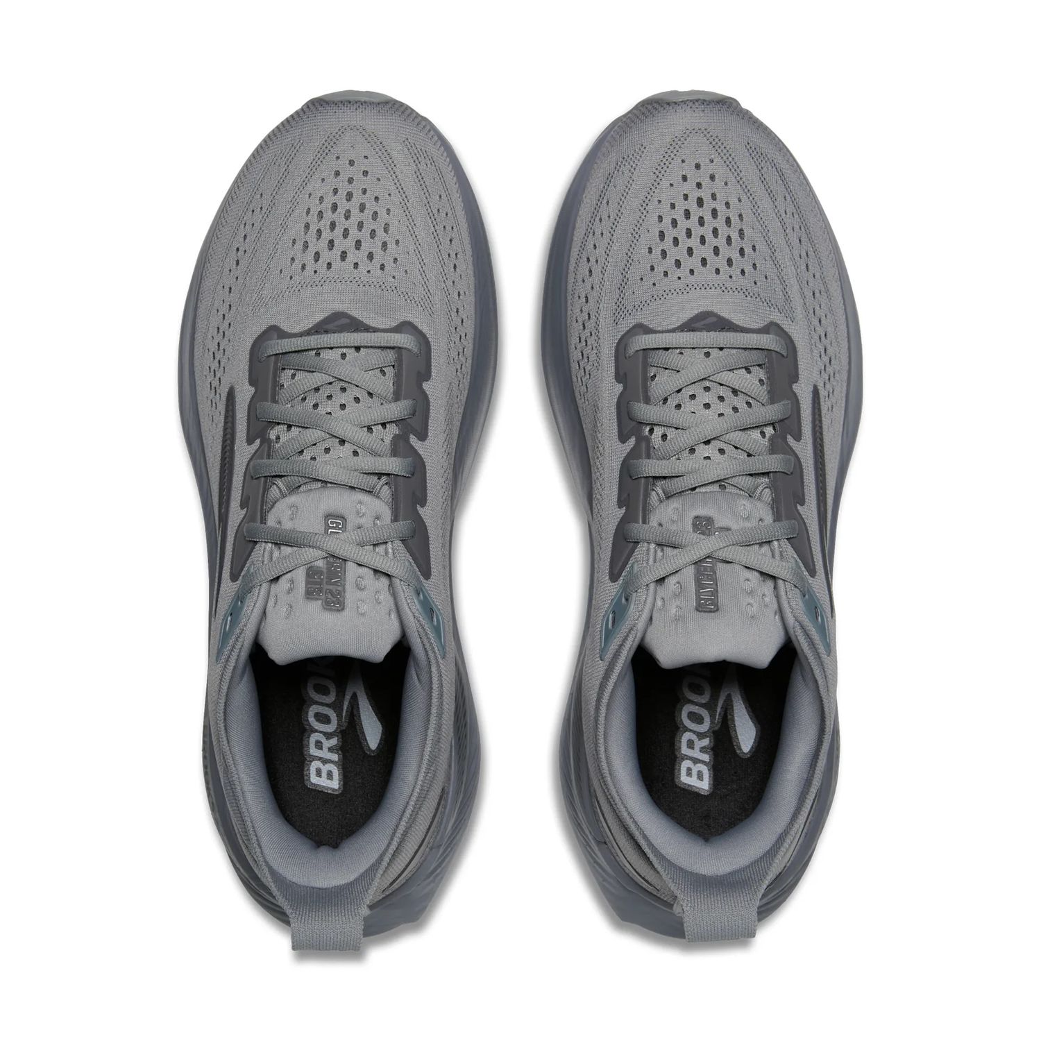 Brooks Men's Glycerin GTS 23 - Grey/Blackened Pearl/Black
