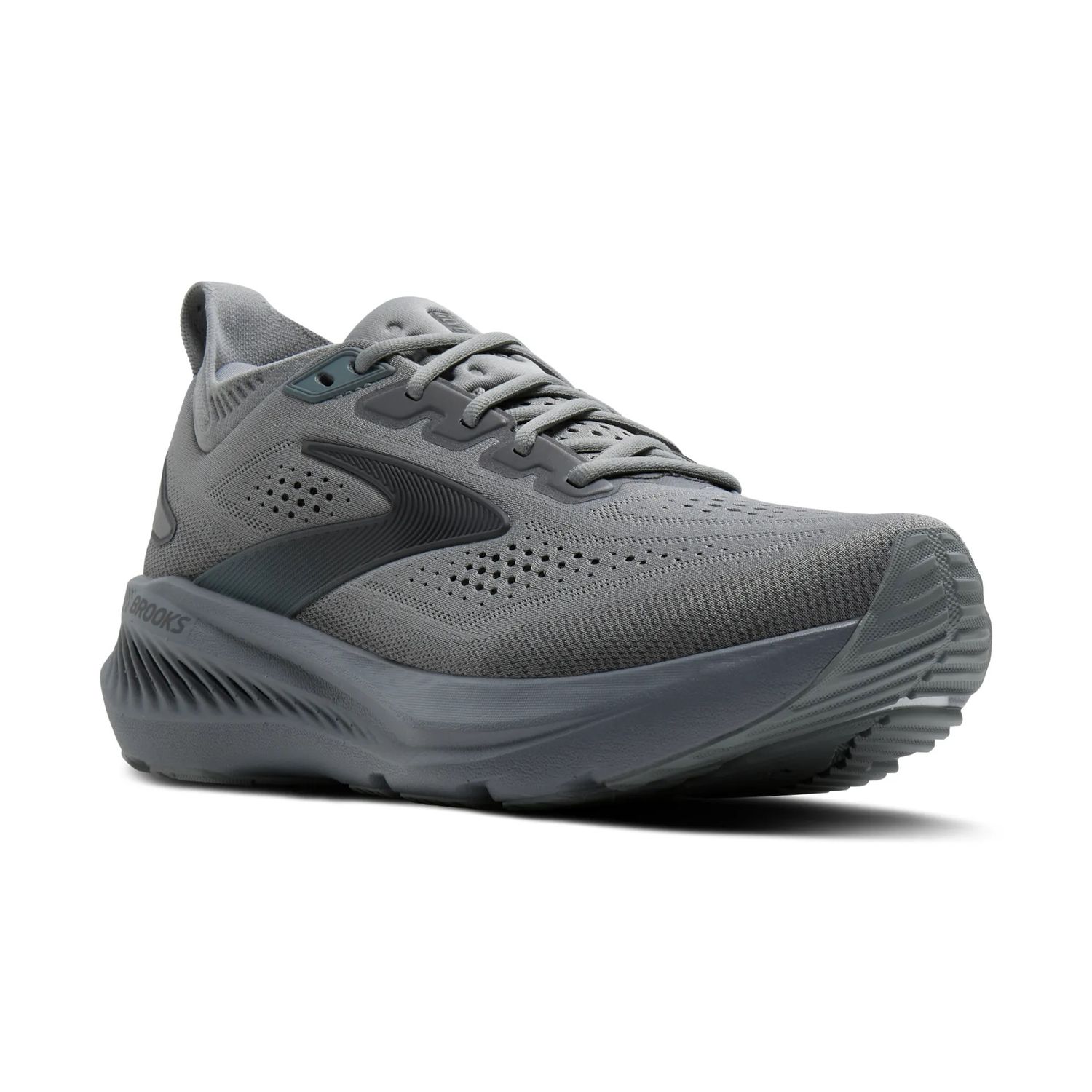 Brooks Men's Glycerin GTS 23 - Grey/Blackened Pearl/Black