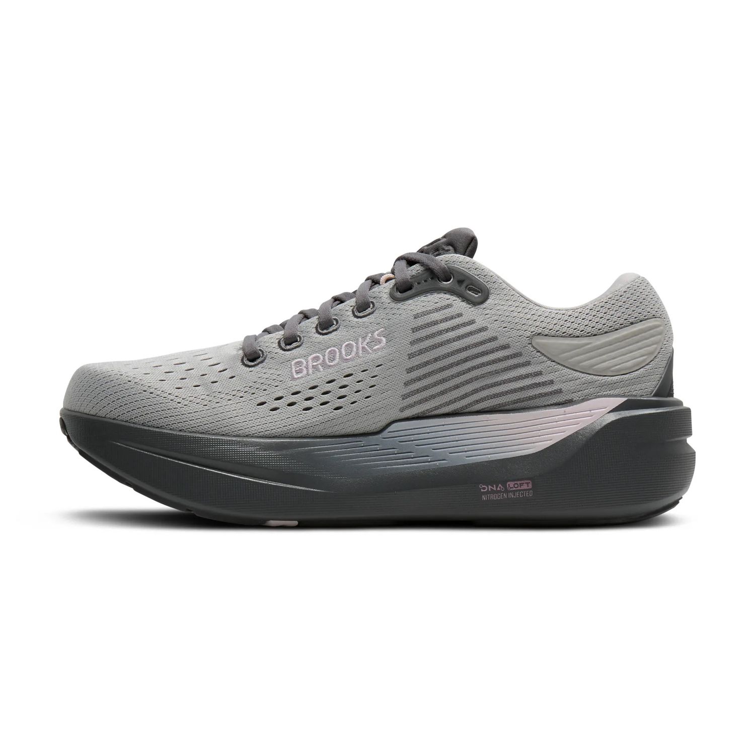 Brooks Women's Ghost Max 3 - Harbor Mist/Poppy Seed/Pink