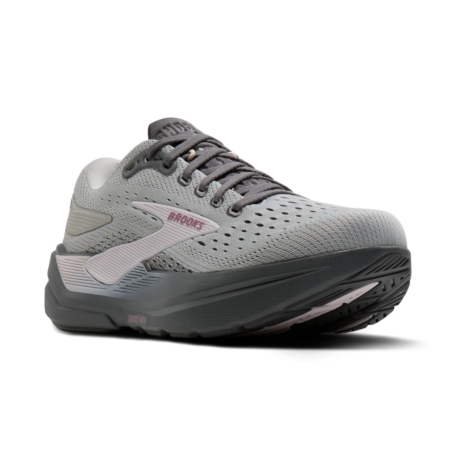 Brooks Women's Ghost Max 3 - Harbor Mist/Poppy Seed/Pink