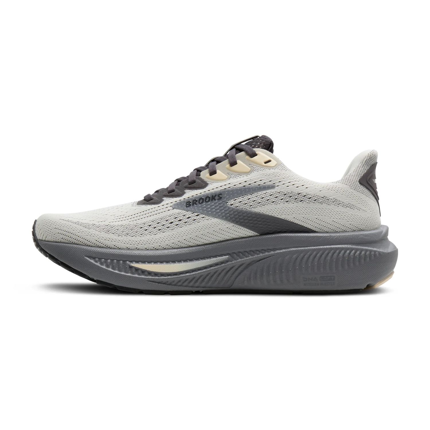 Brooks Men’s Ghost 17 -Vaporous Grey/Primer/Sand