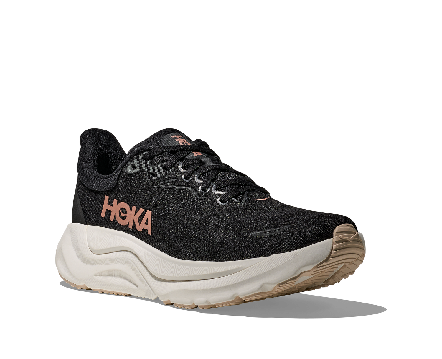 Women's Arahi 8 Wide - Black/Rose Gold