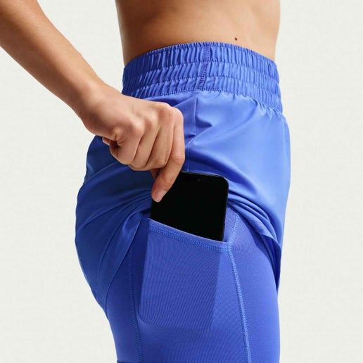Women's One Dri-FIT High-Waisted 3" 2-in-1 Shorts
