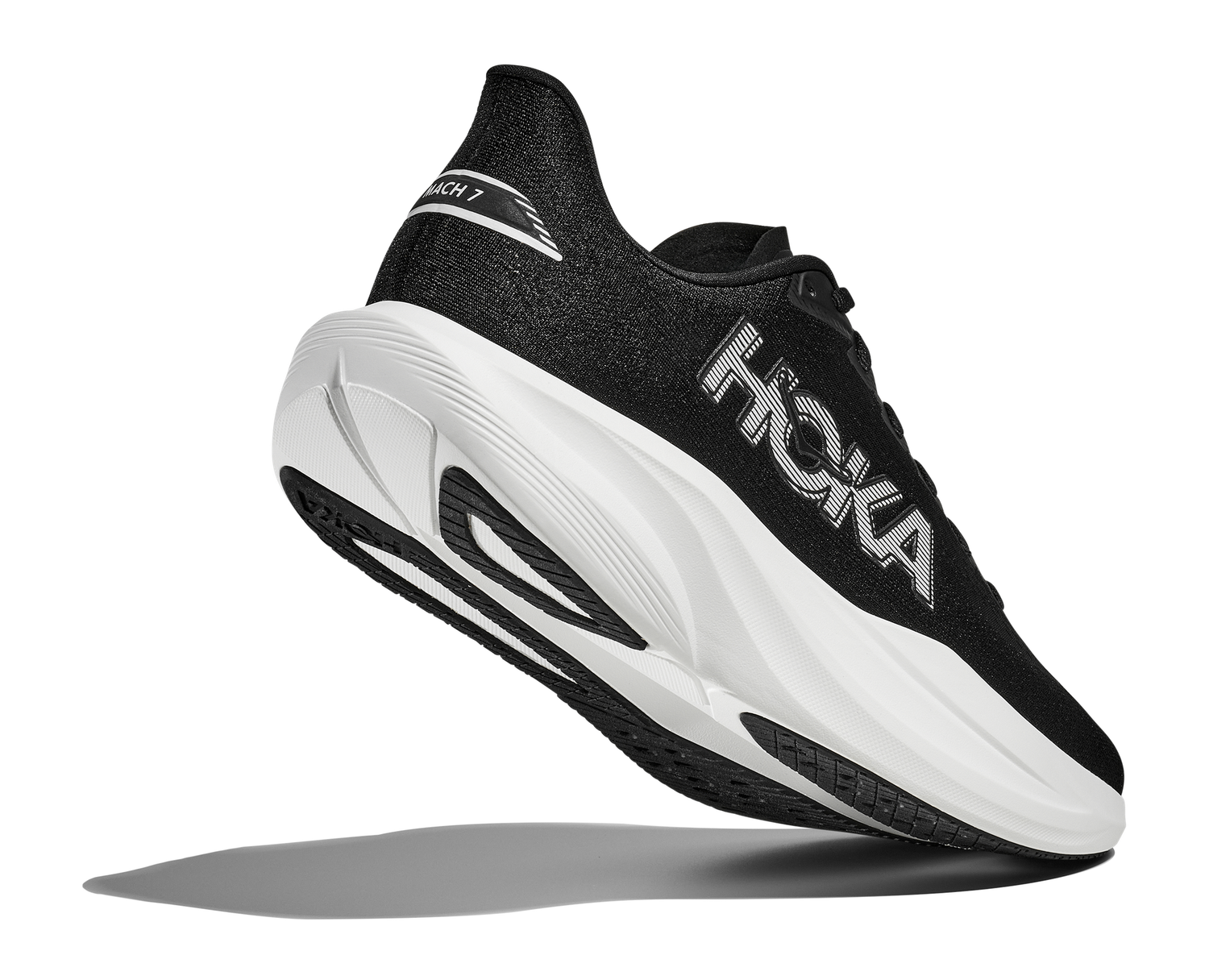 Hoka Men's Mach 7 - Black/White