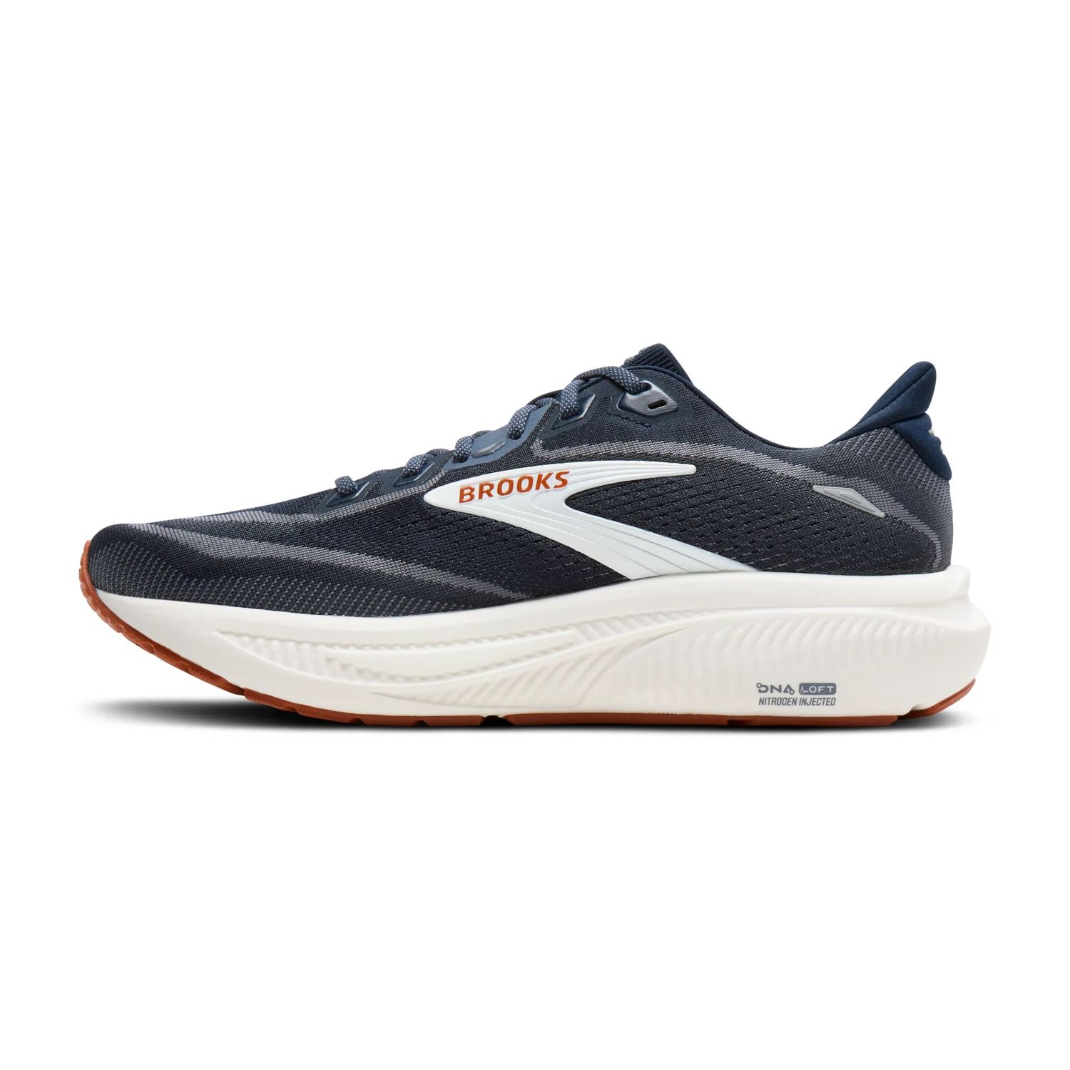 Brooks Men's Ghost 18 - Navy Blazer/Red Earth