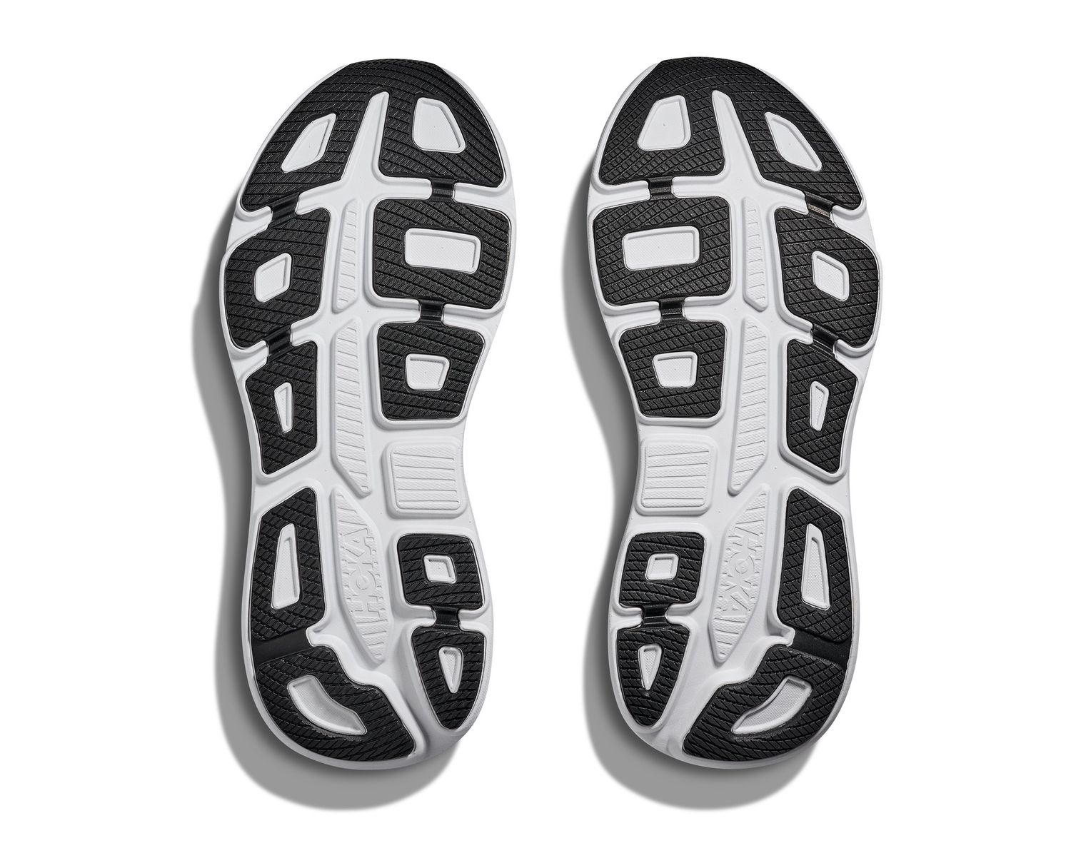 Hoka Men's Bondi 9 - Black/Vermillion