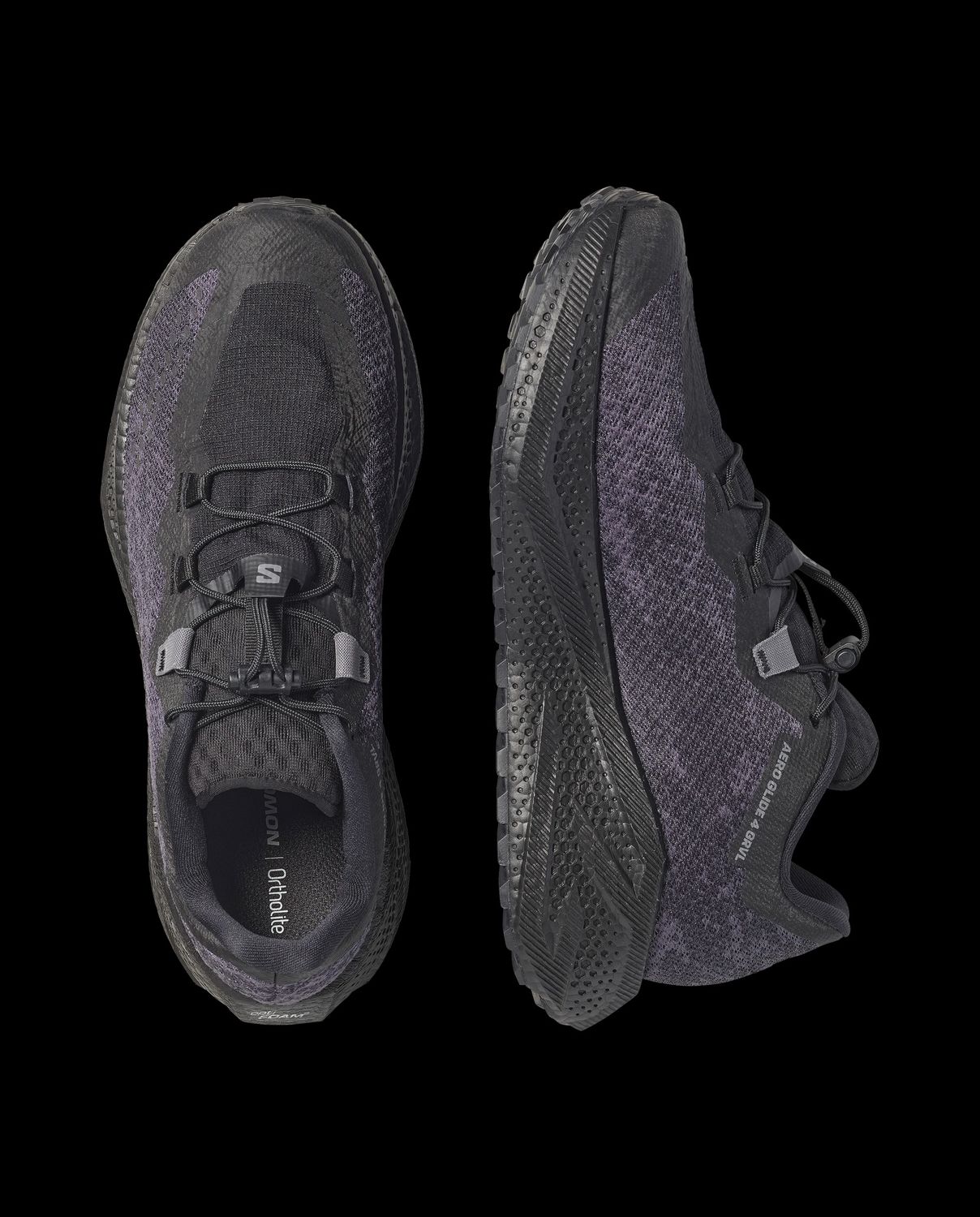 Salomon Men's Aero Glide 4 GRVL- Black/Asphalt