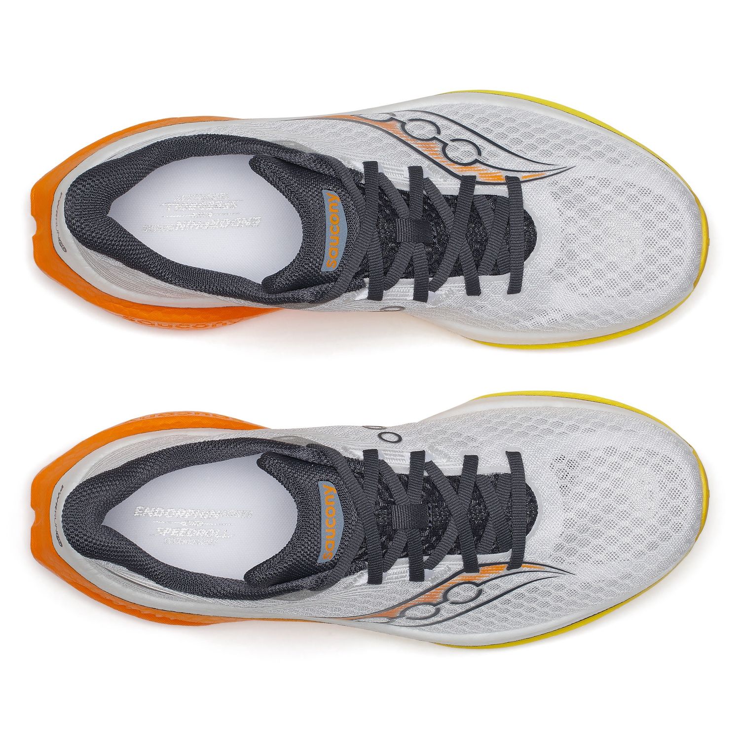 Saucony Men's Endorphin Speed 5 - White/Fuego