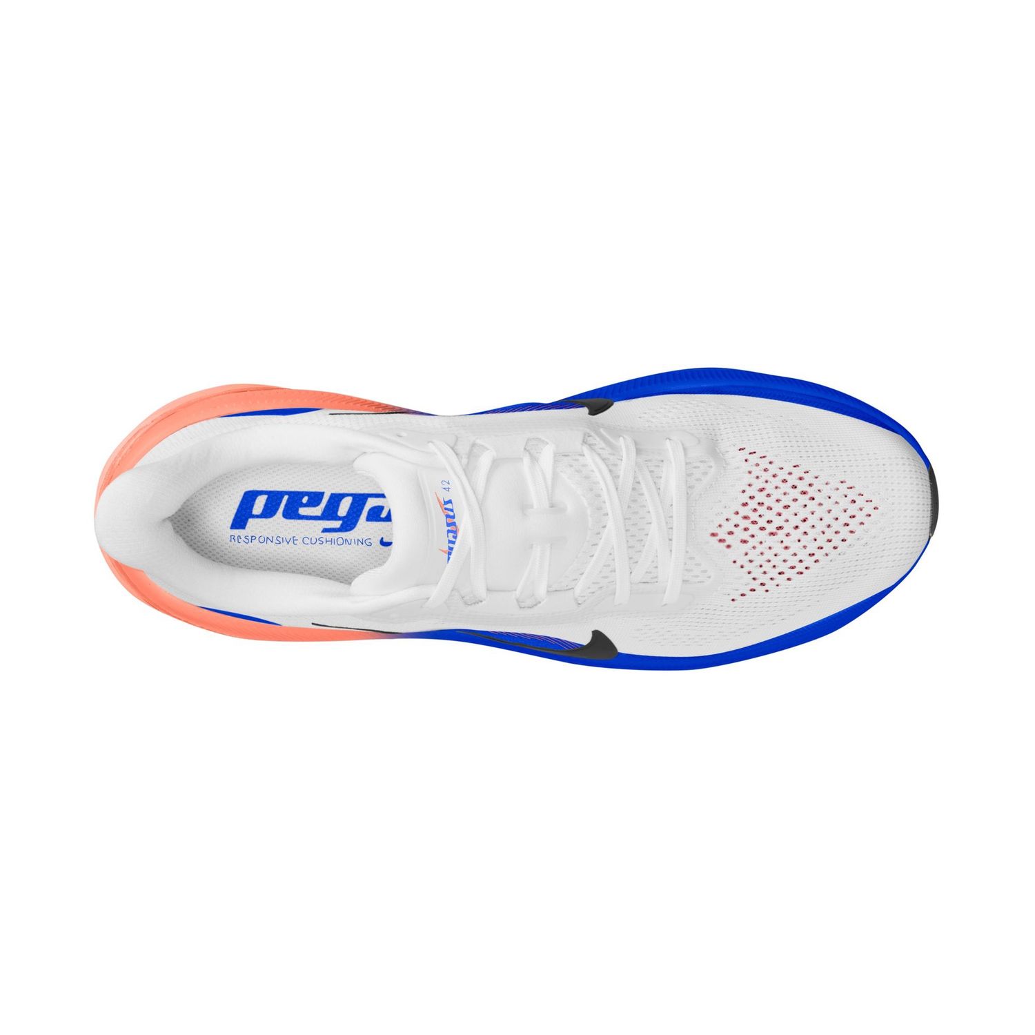 Nike Men's Pegasus 42 - White/Racer Blue
