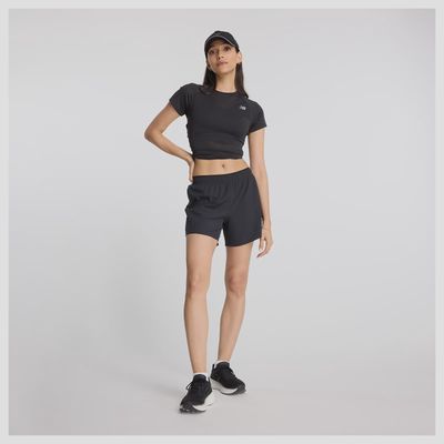 New Balance Women's RC Short 5" - Black