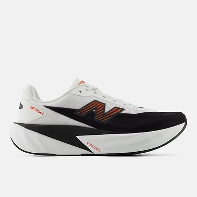 New Balance Men's FuelCell Rebel v5 - White/Flame Red