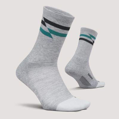 Feetures Elite Max Cushion Mini Crew - Gray Track