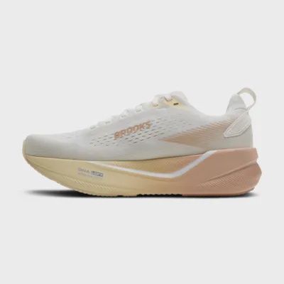 Brooks Women's Ghost Max 4 - White/Rose/Rutabaga