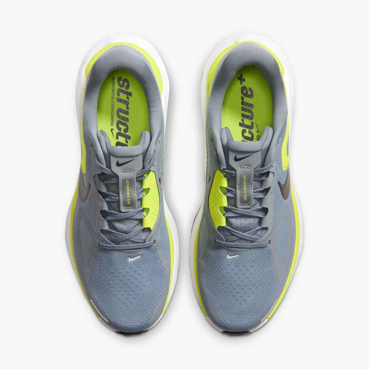 Nike Men's Structure Plus - Grey/Lemon