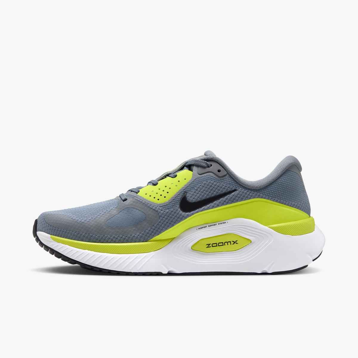 Nike Men's Structure Plus - Grey/Lemon