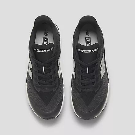 New Balance Kids FuelCell Rebel Lace - Black/White