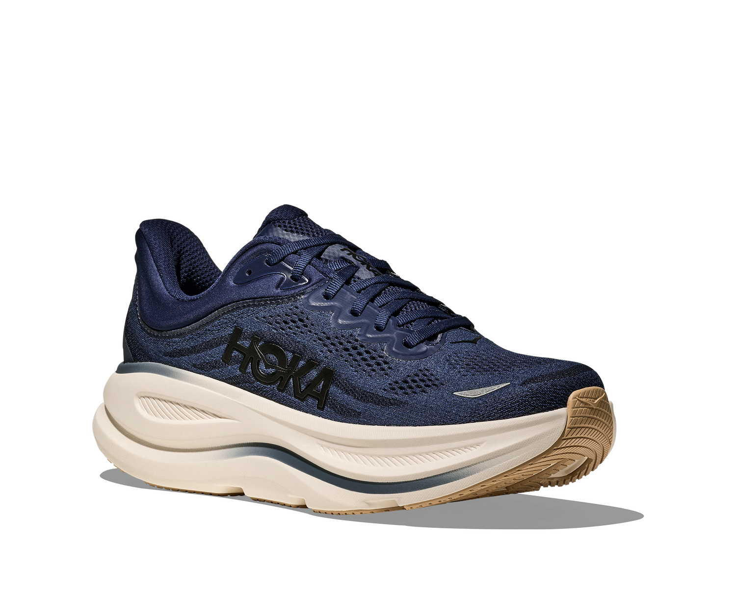 Hoka Men's Bondi 9 - Midnight Blue/Varsity Navy