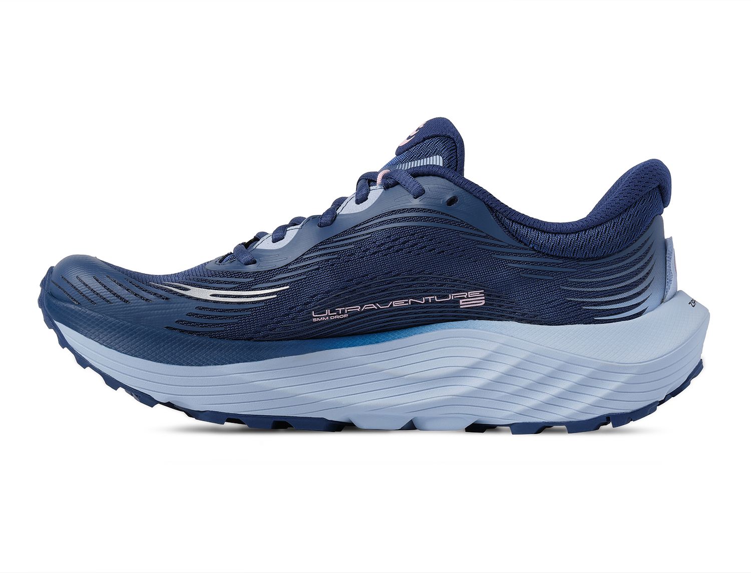 Topo Athletic Women's Ultraventure 5 - Navy/Light Blue