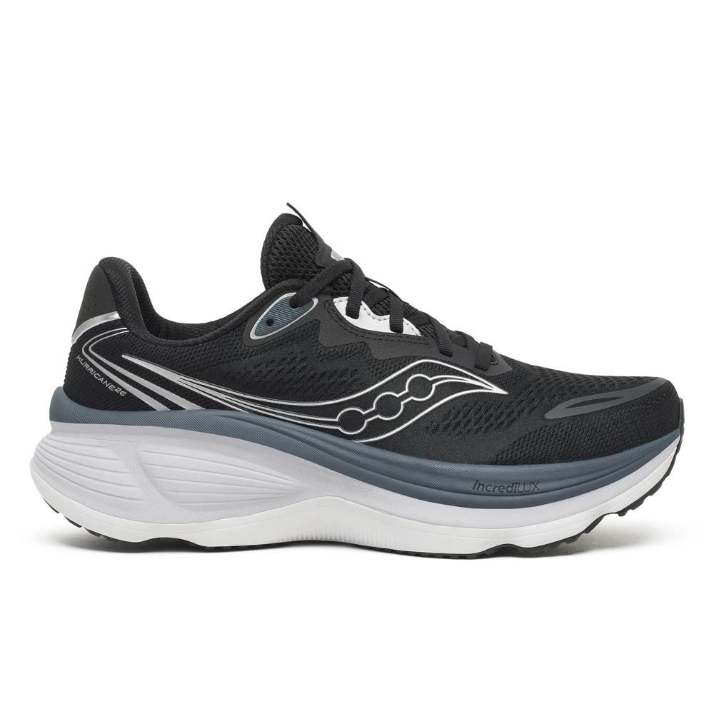 Saucony Men's Hurricane 26 - Black/Silver