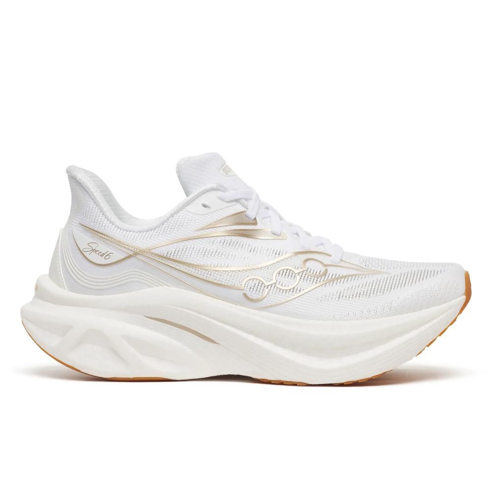 Saucony Women's Endorphin Speed 6 - White/Aureate