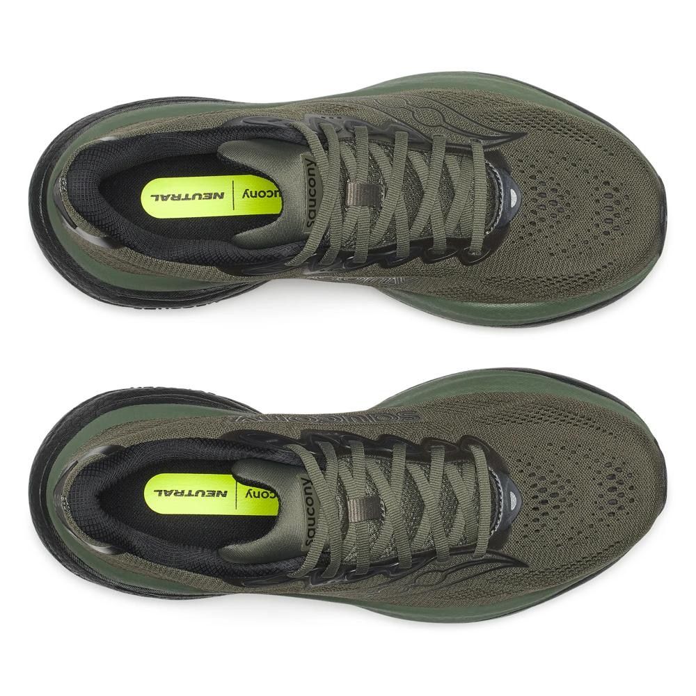 Saucony Men's Ride 19 - Fatigue/Black