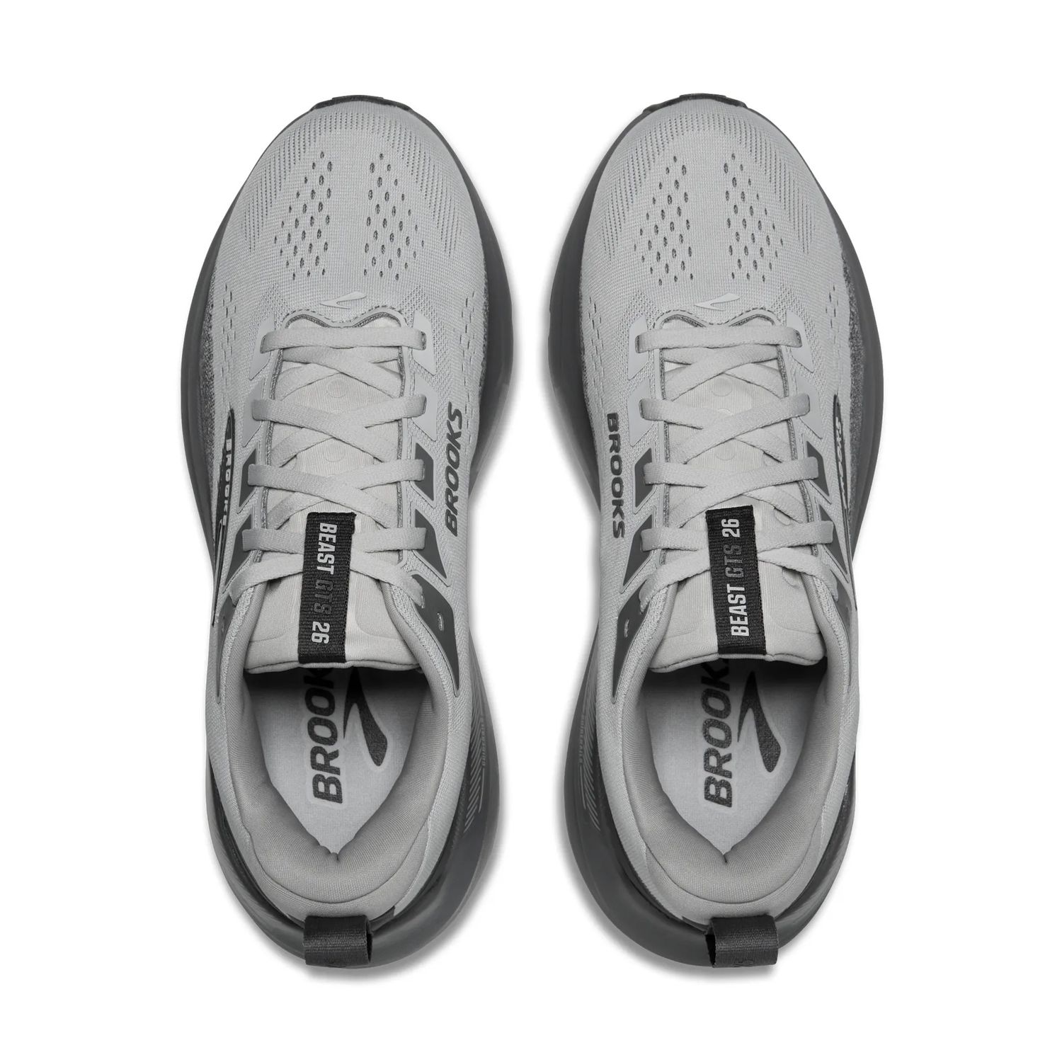 Brooks Beast GTS 26 Wide - Grey / Grey/Blackened Pearl