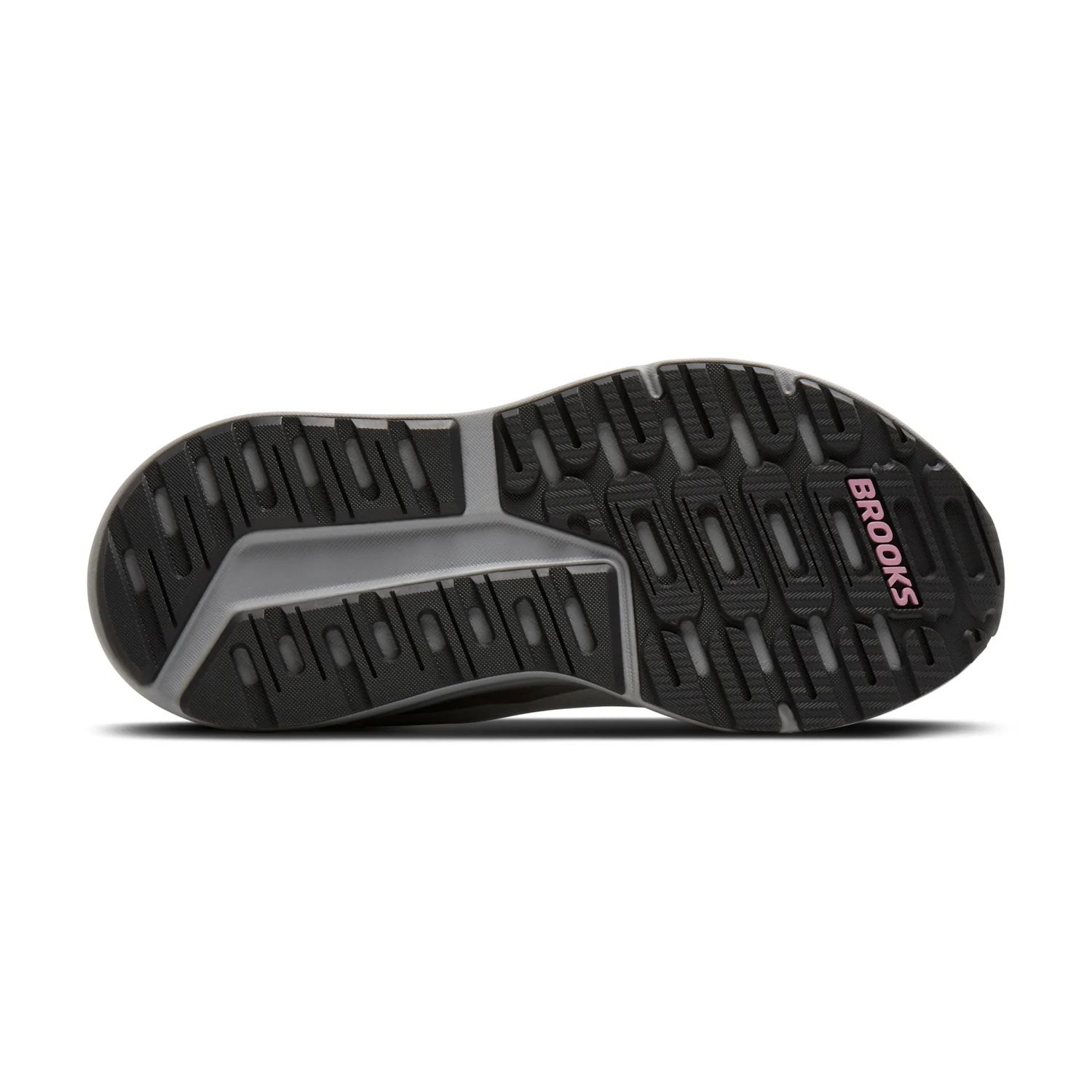 Brooks Women's Ariel GTS 26 Wide - Oyster Mushroom/Alloy/Pink
