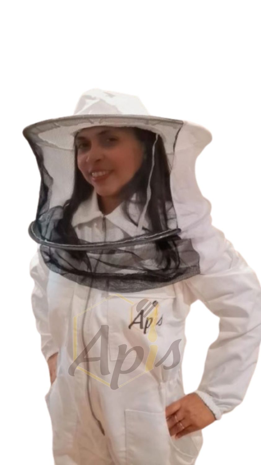 Maschera rotonda in velo di tulle ascellare