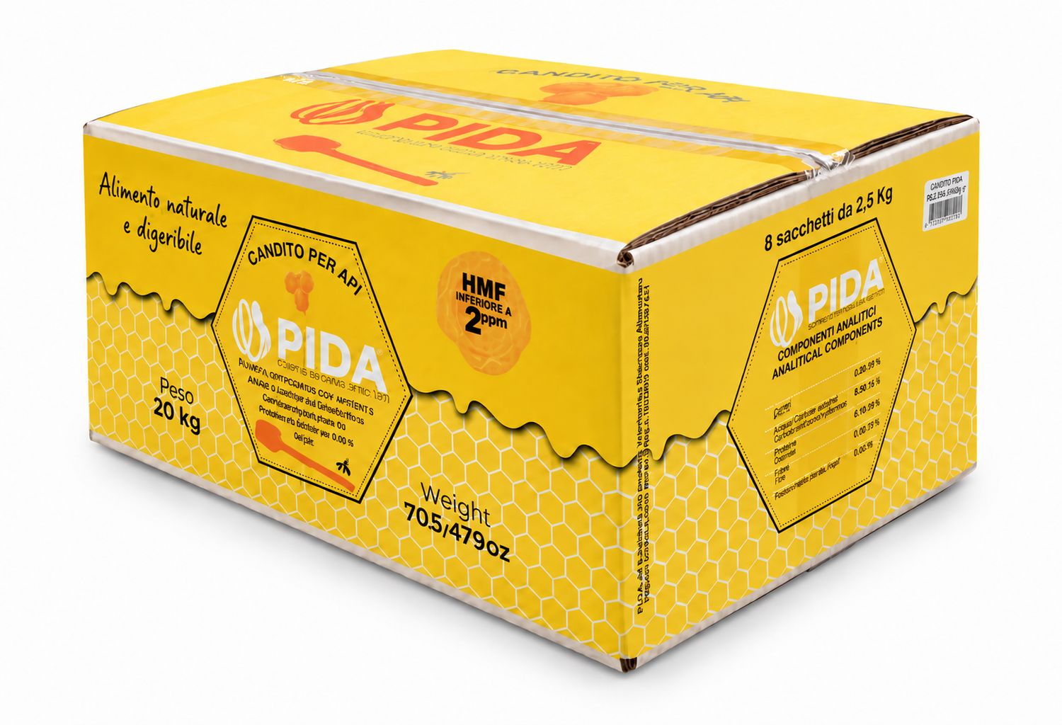 Candito Pida busta da 2,5 kg