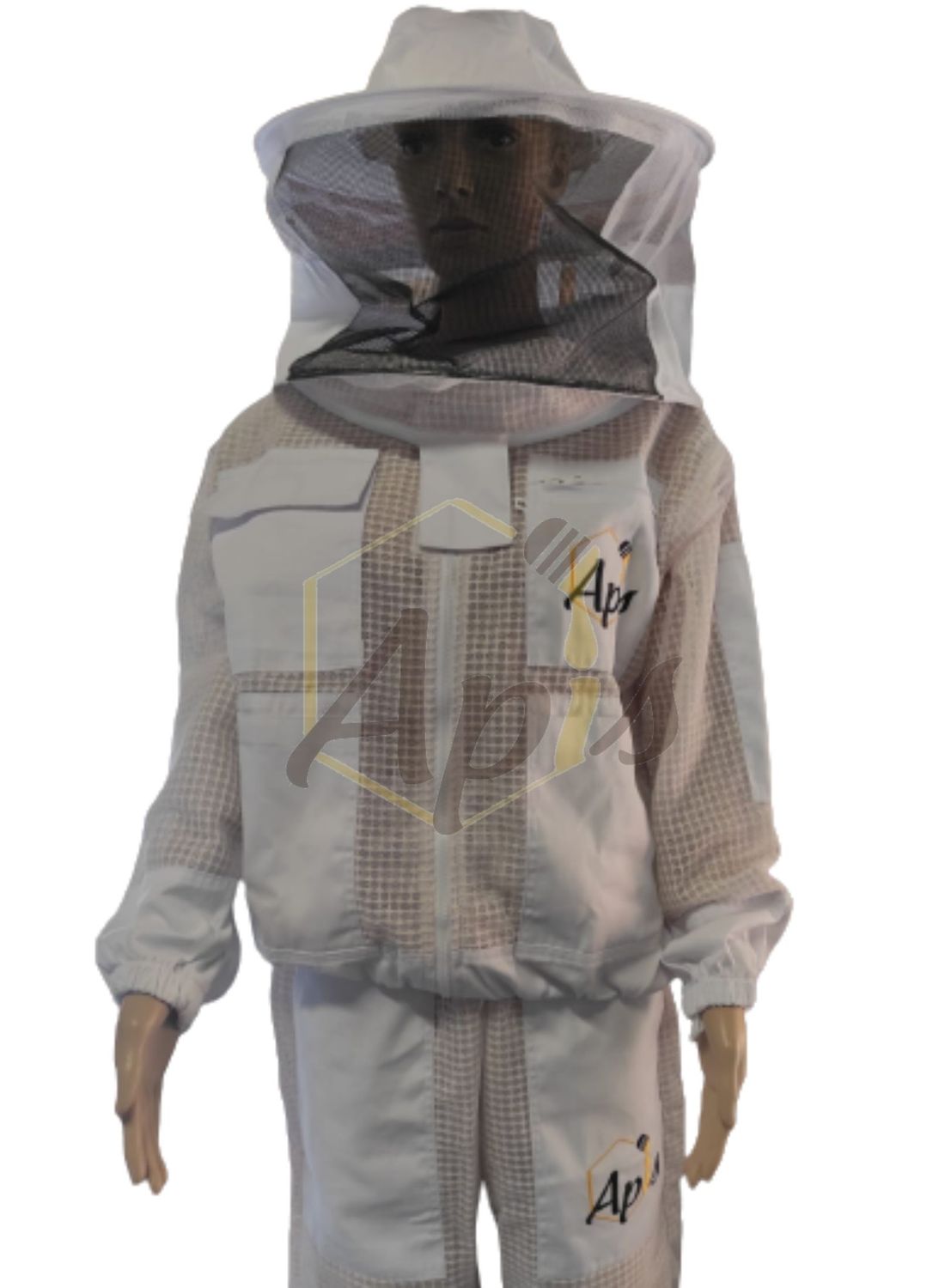 Camiciotto ventilato a 3 strati bianco