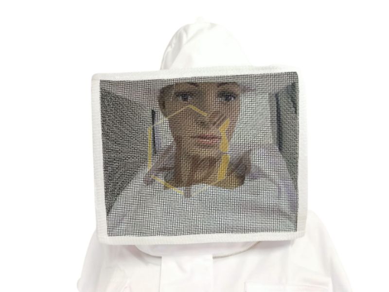 Maschera quadrata ascellare