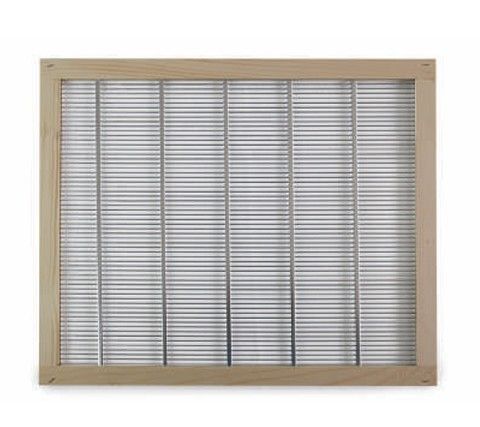 Escludi regina in metallo con cornice