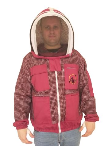 Camiciotto ventilato a 3 strati rosso